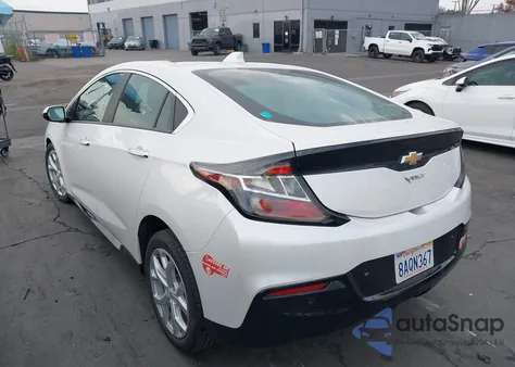 2018 Chevrolet Volt Premier из США, поврежденный, VIN 1G1RD6S51JU112090